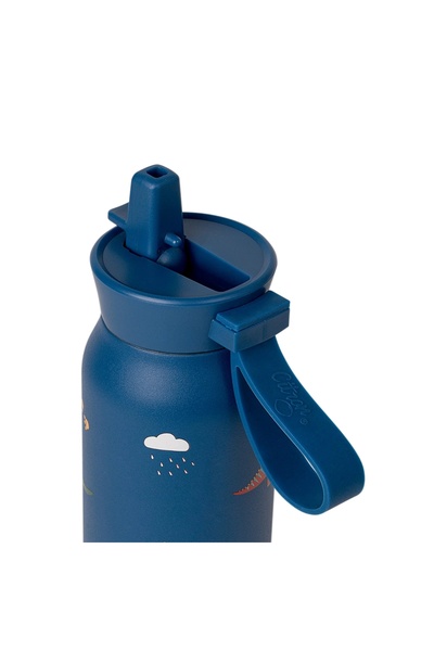 NO BRAND Termos Citron din oțel inoxidabil 350ml - Dino albastru