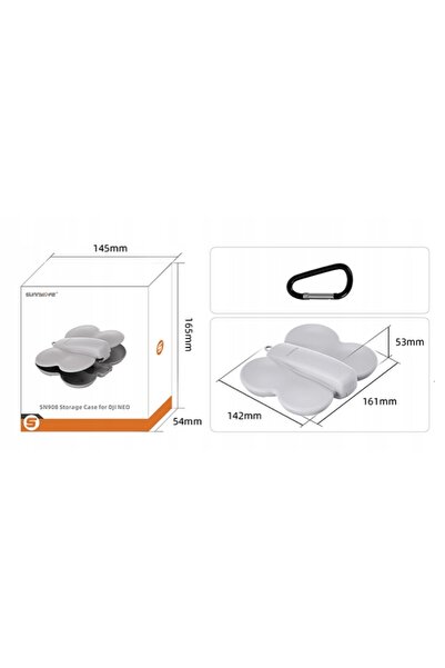 SunnyLife Carcasă rigidă ușoară, compatibilă cu drona DJI NEO