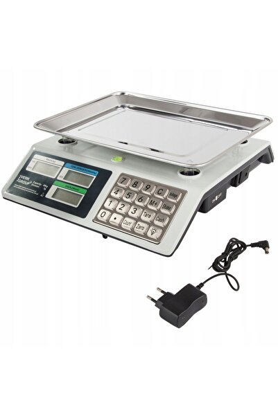 verk group Cântar electronic LCD industrial de 40 kg/5 g, cu funcție de calcu...