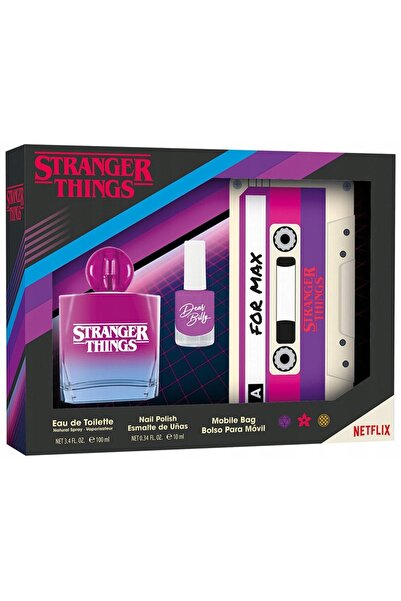 NO BRAND Netflix Stranger Things Set Apă de toaletă 100ml + Ojă