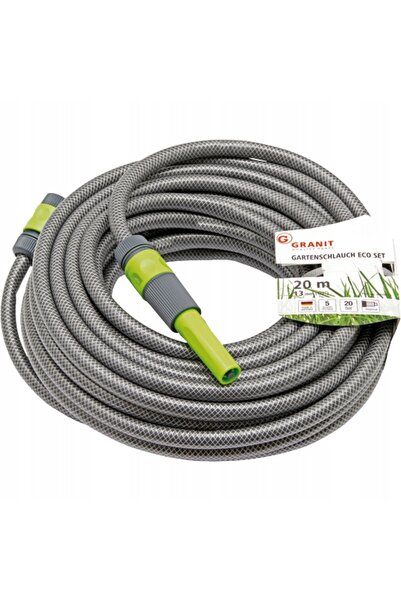 NO BRAND FURTUN DE GRĂDINĂ 13 mm CU CAPETE DE CONEXIUNE, 20 m