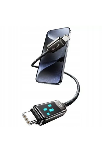 NO BRAND SAMS Cablu USB-C la USB-C 100W 1,2m - Seria Meteor