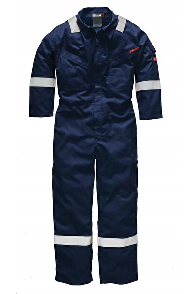 NO BRAND Dickies FR5402 Pyrovatex Salopetă antistatică mărime UK40R/DE50