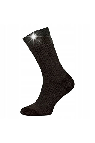 NO BRAND Șosete din lână PolarPeak - 80% lână ALPAKA + MERINO 39-42 maro