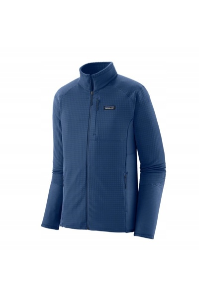 Patagonia Jachetă Polar R1 pentru bărbați, albastru Clement, L