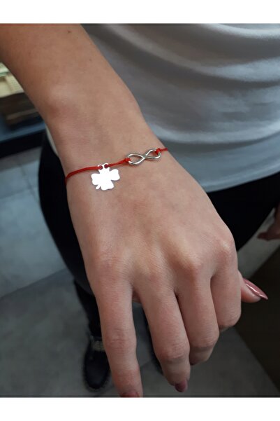 NO BRAND Infinity INFINITY KONICZYNKA brățară din argint 925 gravată cu model...