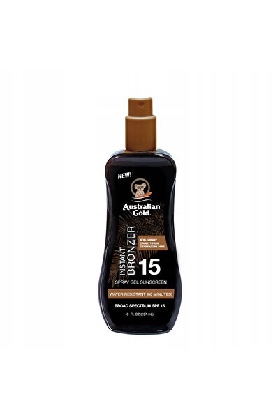 NO BRAND Australian Gold Spray Gel Cu Bronzer SPF15
