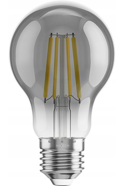 Mexen 10x Bec LED cu filament E27, tip Edison, lumină caldă, 4W=25W, fără pâl...