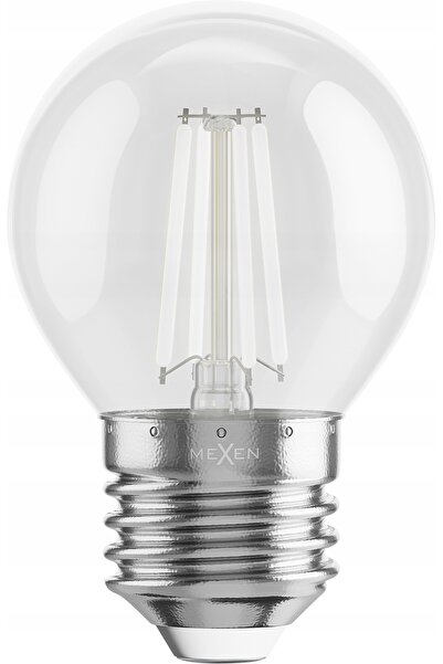 Mexen 10x bec LED E27 cu filament Edison albastru 4W Vintis, fără pâlpâire
