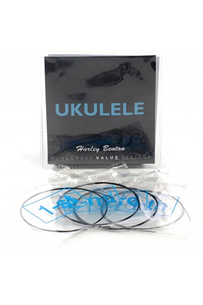 NO BRAND Ukulele Harley Benton Galben + set de accesorii