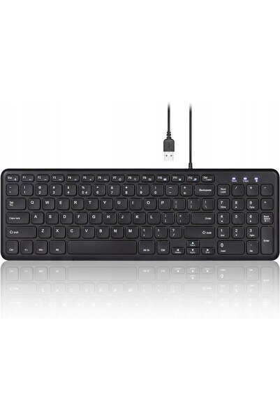 Perixx PERIBOARD-213U tastatură cu fir tip foarfecă QWERTZ