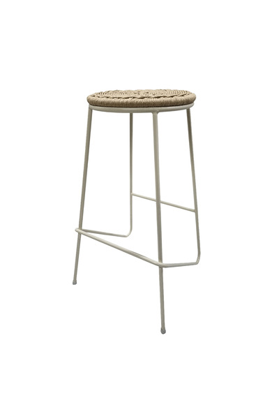 Stilera Bar Taburesi Rattan Krem