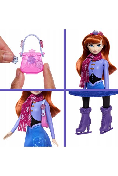 mattel Disney Frozen: Regatul Gheții – Păpușa Anna „Jewel Reveal” JMC94
