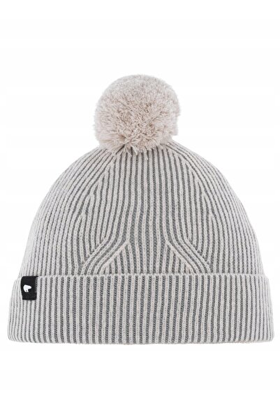 NO BRAND Căciulă de iarnă Eisbar Skylar Active Pompon - multicoloră / albă / gri