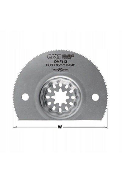 CMT Lamă de ferăstrău oscilant W=85 K=0.8 TS=1.5 TPI=17