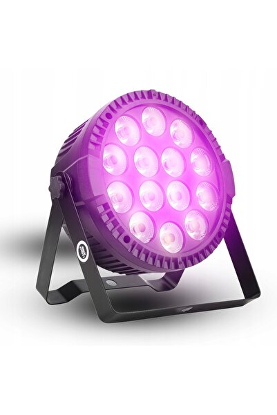 NO BRAND Lumină de scenă LED RGBW colorată 14x6W cu efect, control DMX și tel...