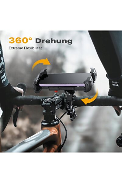 NO BRAND MIRACASE SUPORT TELEFON BICICLETA UNIVERSAL PENTRU GHIDON