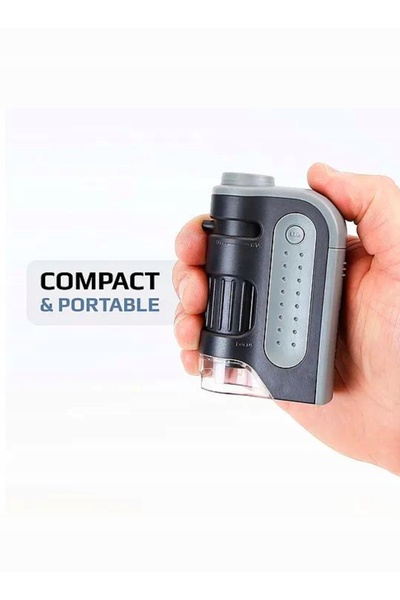 Carson MicroBrite Plus 60-120x Microscop de buzunar iluminat cu LED