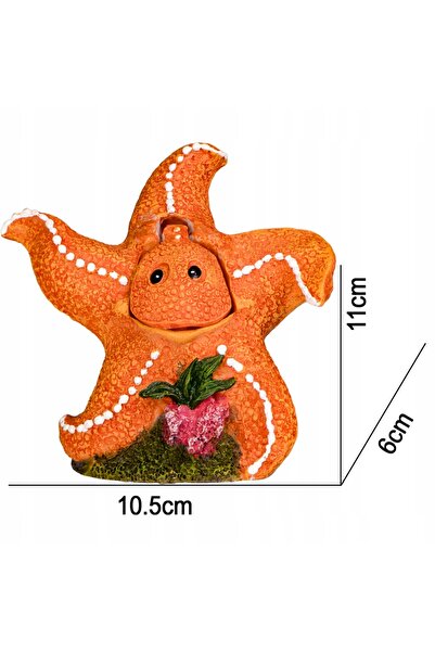 NO BRAND SET COMPLET DE DECORARE CU AERATOR, ORNAMENT ACVARIU, STEA DE MARE
