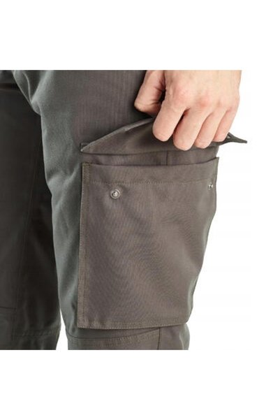 NO BRAND Pantaloni de vânătoare Solognac Warm 500 impermeabili