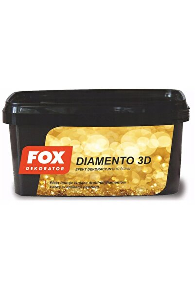 Fox Vopsea decorativă structurală Diamento Luna 1L F
