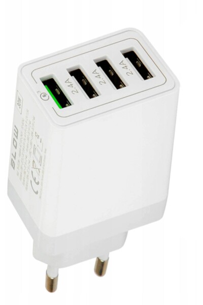 NO BRAND Încărcător de rețea cu 4 porturi USB QC3.0 30W