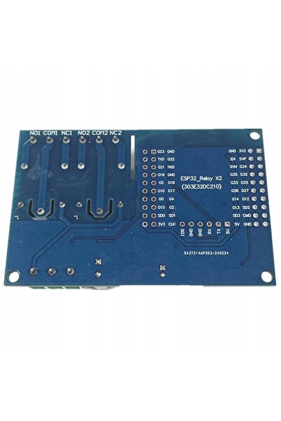 NO BRAND ESP32-32E cu releu cu 2 canale WiFi Bluetooth alimentare 7V-60V