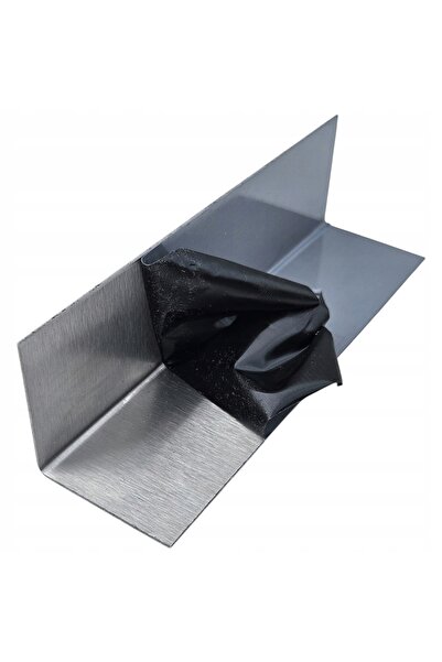 NO BRAND Profil unghiular din oțel inoxidabil 100x140x1,5 mm – 40 cm, profil ...