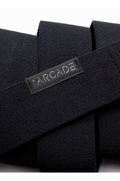 NO BRAND Curea universală pentru pantaloni Arcade Ranger - negru midnighter