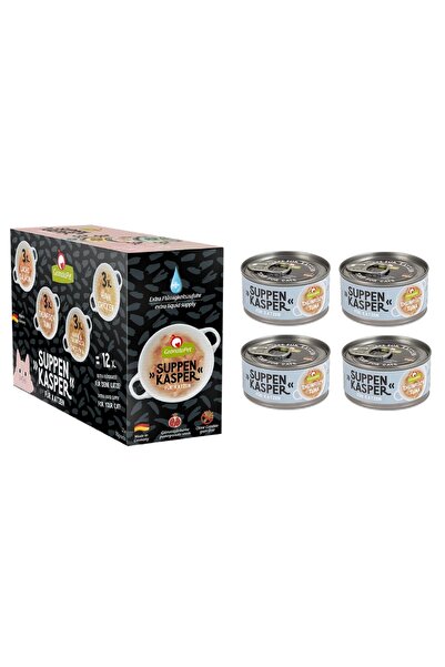 NO BRAND GranataPet Suppenkasper Tuna – supă pentru pisici, ton, 24 x 70 g