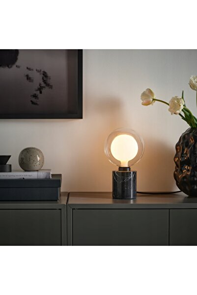 NO BRAND Bec LED IKEA MOLNART E27 200 lumeni sticlă dublă transparentă 150mm