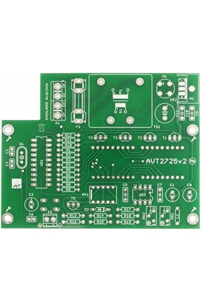 NO BRAND Contor de capacitate bazat pe microprocesor, AVT2725 PCB+ uP