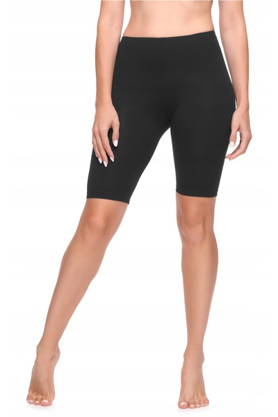 NO BRAND Pantaloni scurți de ciclism pentru femei, din bumbac, LA40-131 Negru L