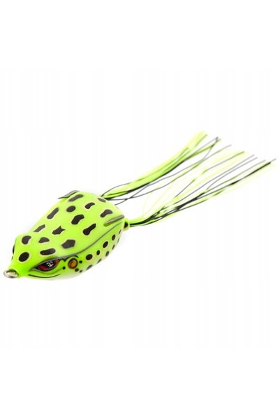 NO BRAND Nalucă de pescuit tip broască din cauciuc Lucky John Frog 2.6'' 6.5c...