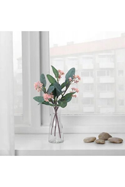 NO BRAND IKEA SMYCKA Floare artificială, eucalipt/roz, set cu flori, 5 piese