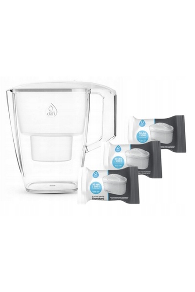 NO BRAND Cană filtrantă DAFI Unimax 4l + Kit 3 filtre