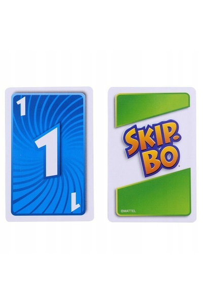 NO BRAND GRA KARCIANA SKIP-BO CARDS MATTEL 52370