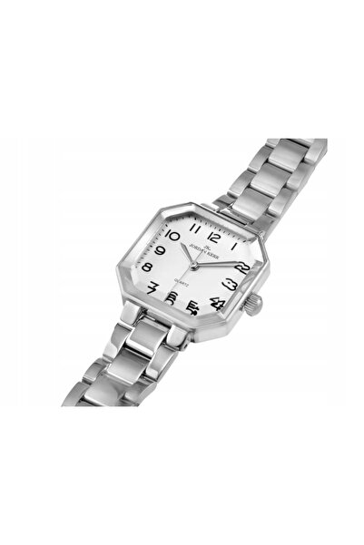 JORDAN KERR Ceas elegant de damă argintiu P9005 IPS 26 mm, sticlă cu formă sp...