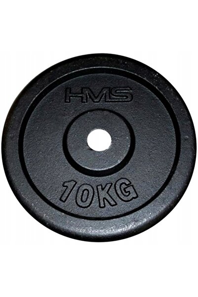 HMS Disc de greutate din fontă 10 KG 30 MM pentru gantere și haltere SOLIDNE