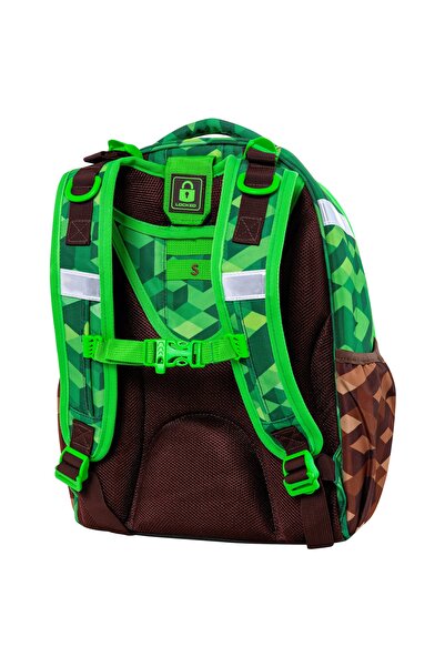 NO BRAND Rucsac școlar cu multiple compartimente, termoizolant, multicolor, 25 L
