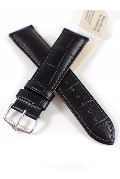 NO BRAND Curea de ceas din piele HIRSCH DUKE 22 mm 010280