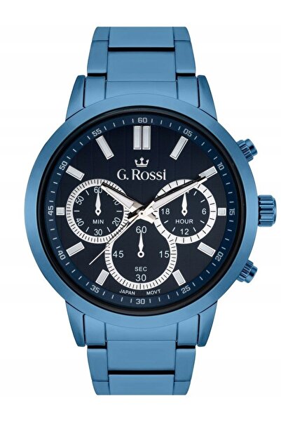 NO BRAND Ceas bărbătesc G. Rossi, brățară albastru marin, de lux