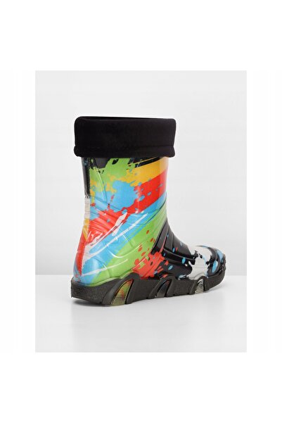 NO BRAND Cizme de cauciuc pentru copii, pentru băieți și fete, multicolore, m...
