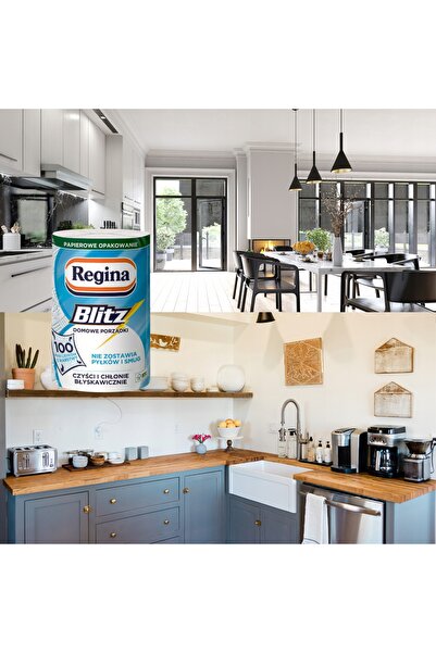 NO BRAND REGINA Blitz 3 straturi 5 bucăți Prosoape de hârtie groase și rezist...
