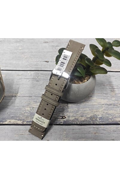 NO BRAND Curea din piele gri, moale, italiană, Morellato Nubuck Coubert 22 mm...
