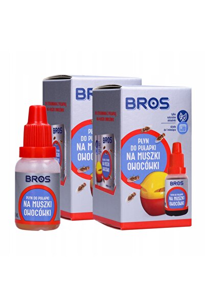 bros 6x LICHID LUNETE ALUNECĂTOR PENTRU CAPCANE DE MUȘTE DE FRUCTE 15ml