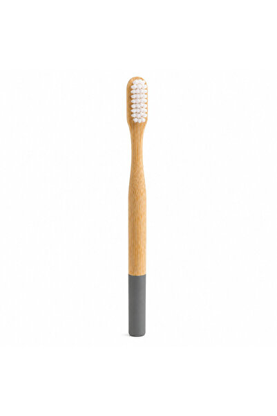 Lunaev Wooden - Bamboo Gray Handle Toothbrush