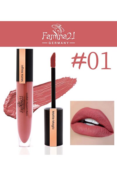 famina21 Matte Magic Long Lasting Lip Gloss Matte Liquid Lipstick