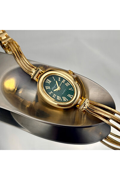 Choice4 green New Fashion Tassel Oval Bath Tub Ladies Bracelet Watch Simple E...