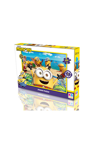 Ks Games MİNİONS 100 Parça Puzzle